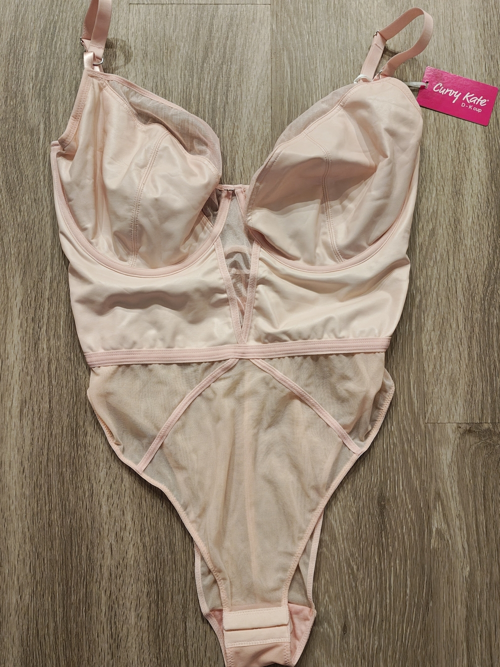 34HH Curvy Kate Lucky Star Plunge Bodysuit
